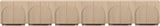 77001Natural-T-6PC Natural alternate view 2