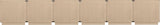 77001Natural-T-6PC Natural alternate view 4