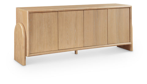 Elanor Oak Veneer And Solid Wood Sideboard / Buffet — 77068