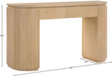 818Oak-T Oak dimensions