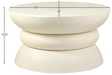 99030Cream-CT Cream dimensions