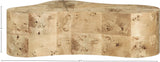 99067Burl-CT Natural Burl dimensions