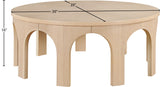 99076Oak-C Natural dimensions