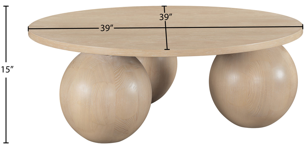99082Oak-CT Natural dimensions