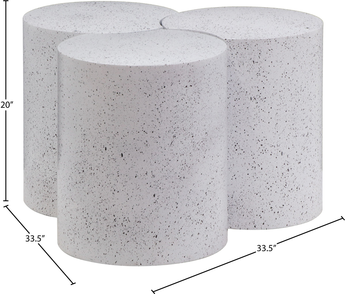 99084White-3C White dimensions
