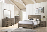 Millie Brownish Gray Bedroom Mirror (Mirror Only) - Crown Mark | Olivia Furniture