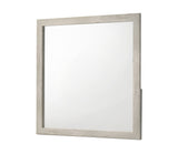 Millie Whitewash Dresser Mirror (Mirror Only) - Crown Mark | Olivia Furniture