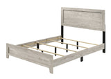 Millie Whitewash Panel Bedroom Set