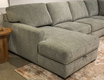 Stringer Left-Arm Facing Corner Chaise with Storage