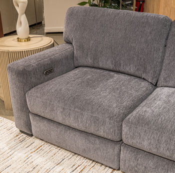 Stringer Left-Arm Facing Power Sliding Chair
