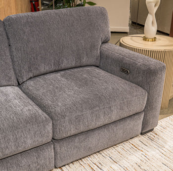 Stringer Right-Arm Facing Power Sliding Chair