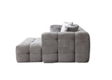 Ivy Gray Boucle Raf Sectional