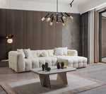 Ivy Ivory Boucle Raf Sectional