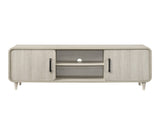 Nyomi White TV Stand - Crown Mark | Olivia Furniture