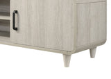 Nyomi White TV Stand - Crown Mark | Olivia Furniture