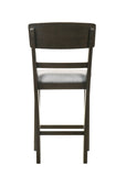 Oakly Brown Counter Height Chair, Set of 2 - Crown Mark | Olivia Furniture