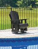 Hyland Wave Outdoor Swivel Glider Chair