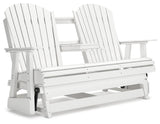 Hyland Wave Outdoor Glider Loveseat