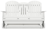 Hyland Wave Outdoor Glider Loveseat