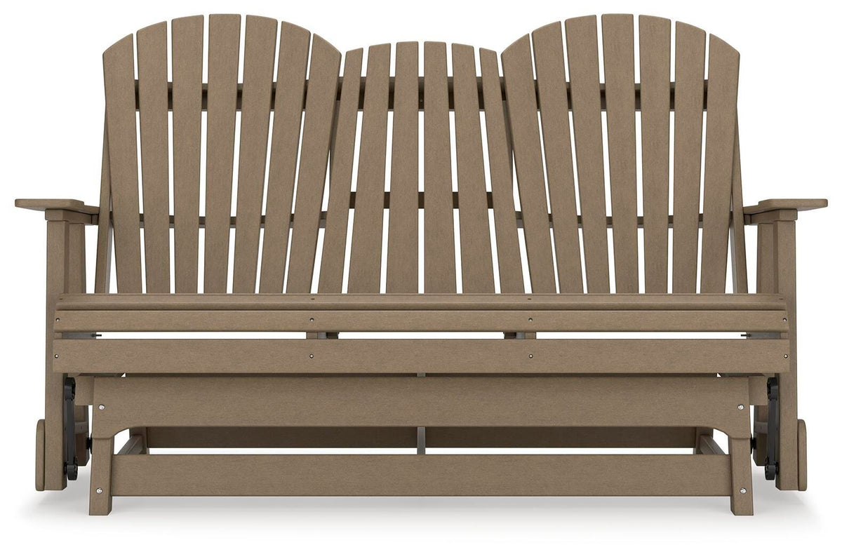 Hyland Wave Outdoor Glider Loveseat
