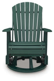 Shell Beach Outdoor Swivel Glider Chair