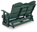 Shell Beach Outdoor Loveseat Glider