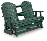 Shell Beach Outdoor Loveseat Glider