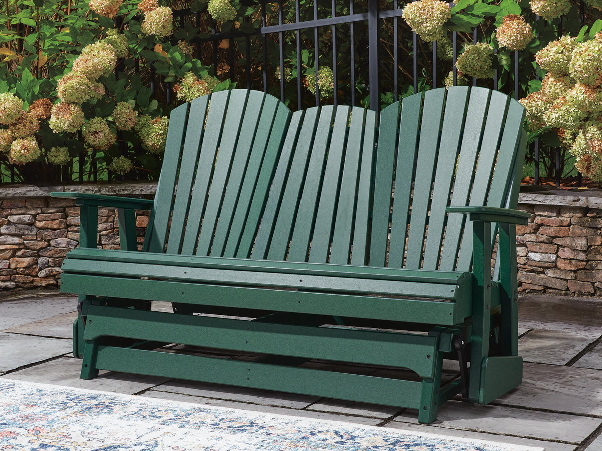 Shell Beach Outdoor Loveseat Glider