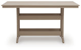 Seacliff Beach Outdoor Counter Height Dining Table