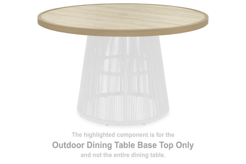 Orchard Beach Outdoor Dining Table Base Top