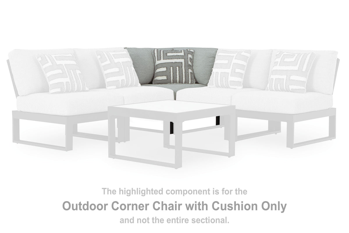Beachloft Outdoor Corner Chair with Cushion