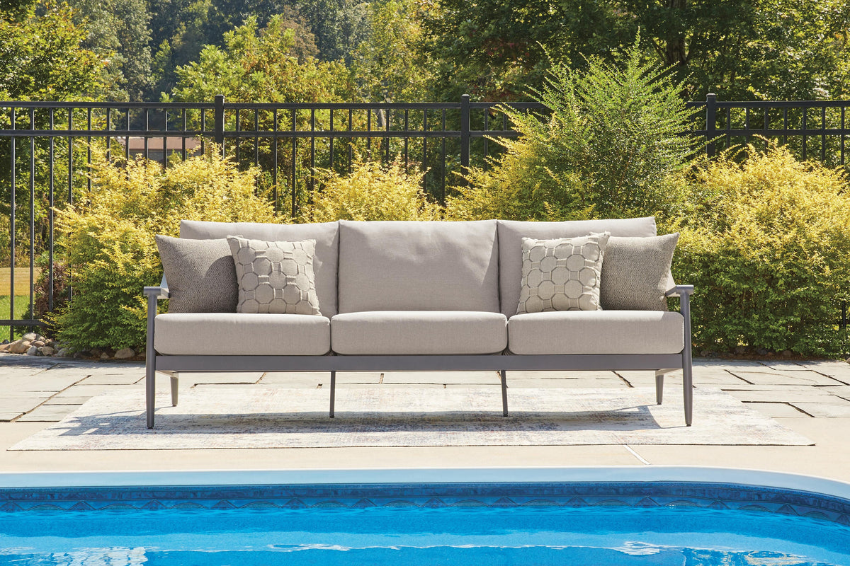 Ocean Beach Outdoor Sofa with Cushion