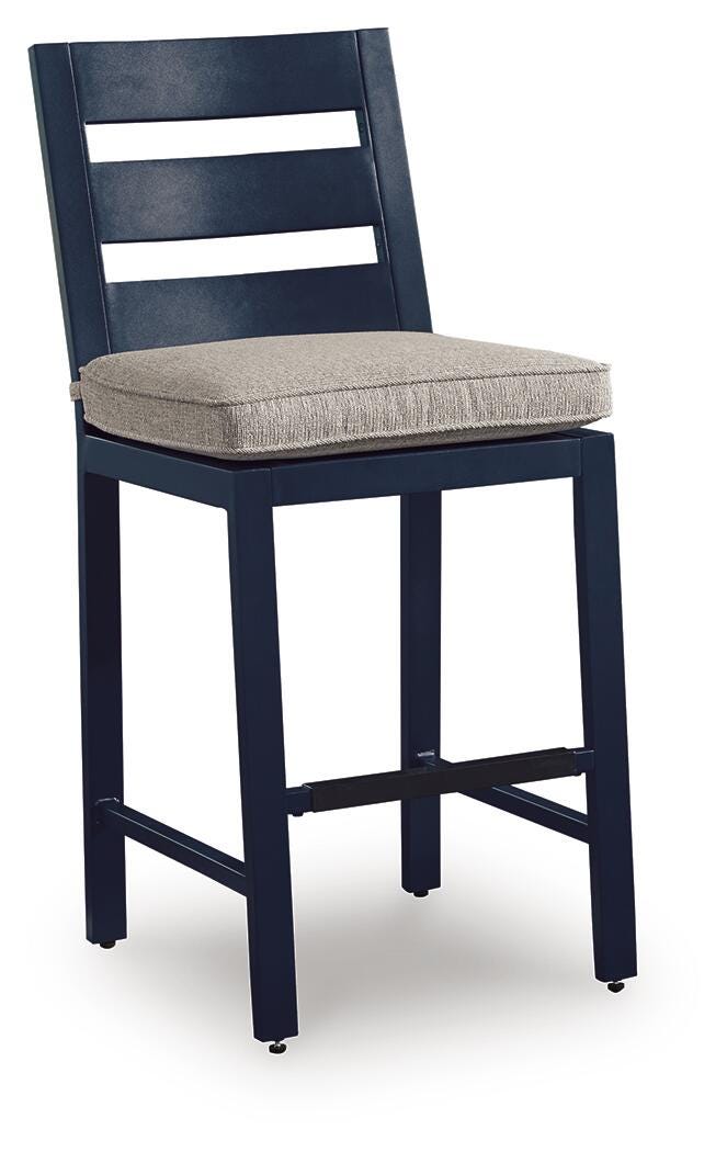 East Beach Outdoor Counter Height Bar Stool (Set of 2)
