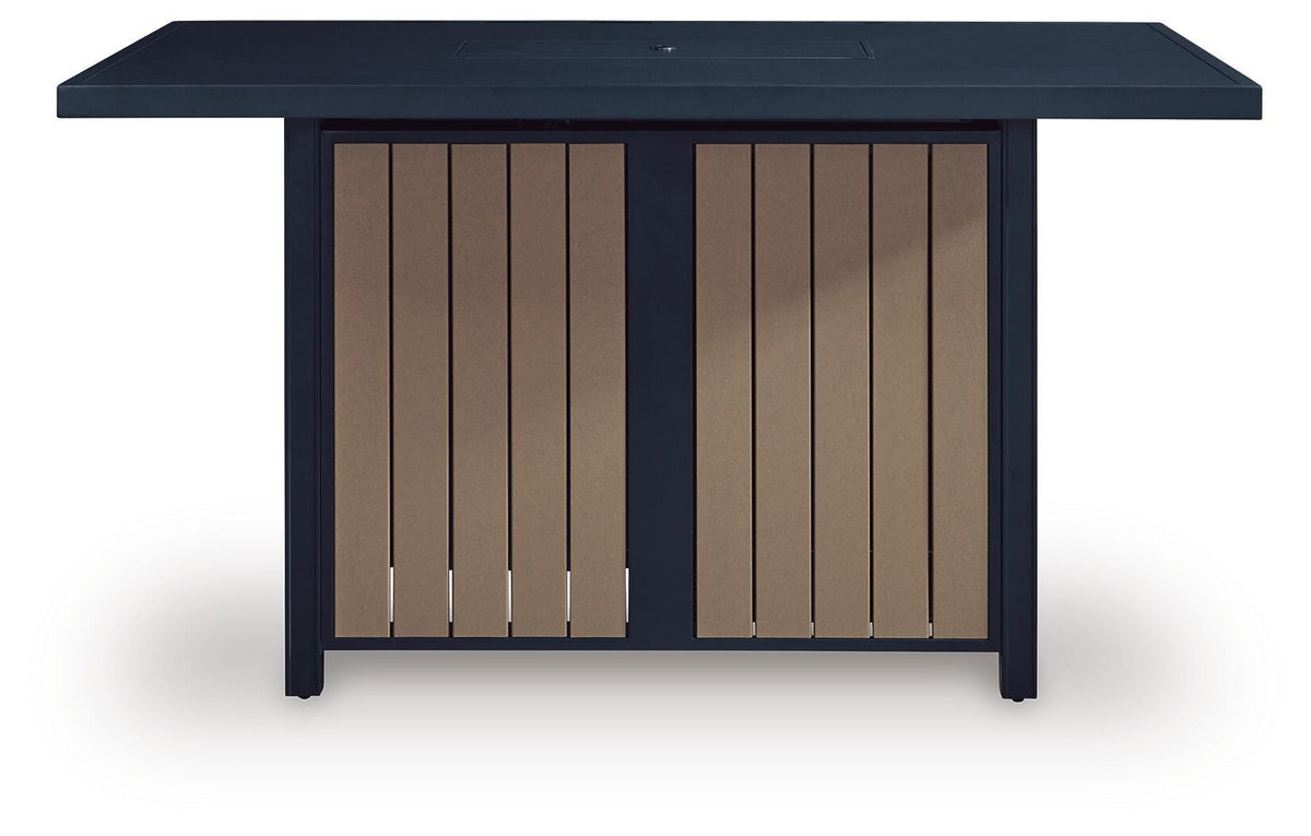 East Beach Outdoor Bar Table with Fire Pit