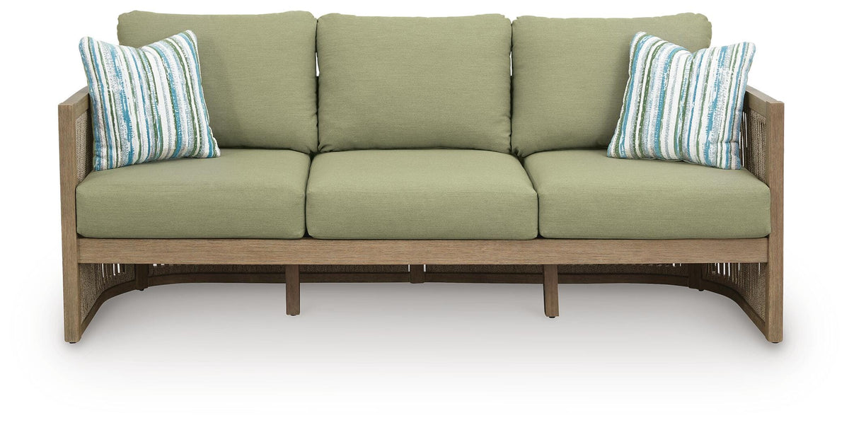 Serena Shores Outdoor Sofa with Cushion