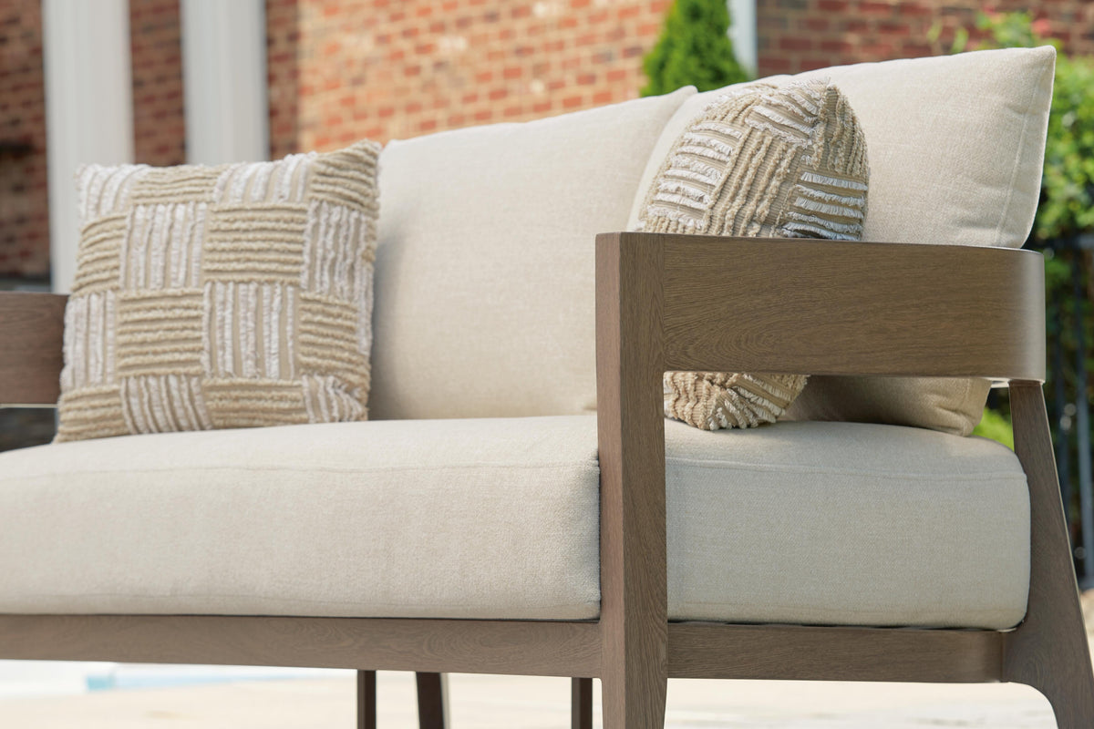 Serene Bay Outdoor Loveseat with Cushion