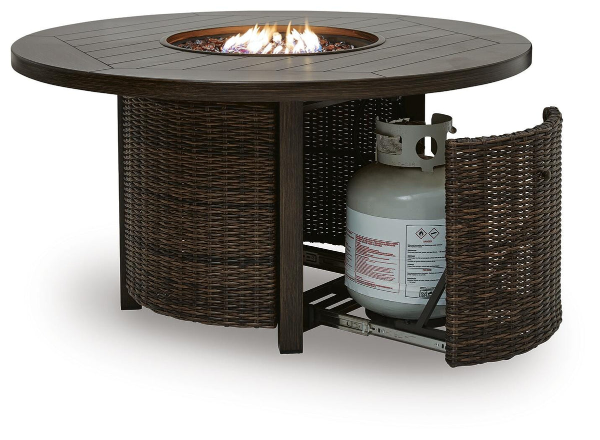 Monterey Point Outdoor Fire Pit Table