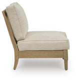 Clare View Armless Chair with Cushion