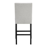 Parkside Dove Counter Height Dining Chair, Set of 2 - Crown Mark | Olivia Furniture