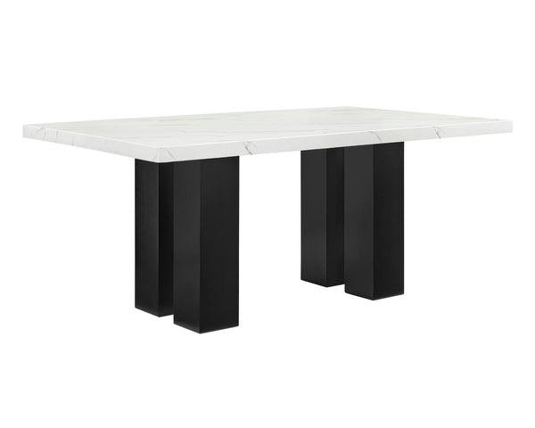 Parkside Gray/Black Dining Table