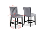 Pascal Counter Height Chair, Set of 2 - Crown Mark | Olivia Furniture