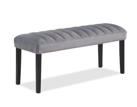 Pascal Gray Dining Bench - Crown Mark | Olivia Furniture