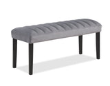 Pascal Gray Dining Bench - Crown Mark | Olivia Furniture