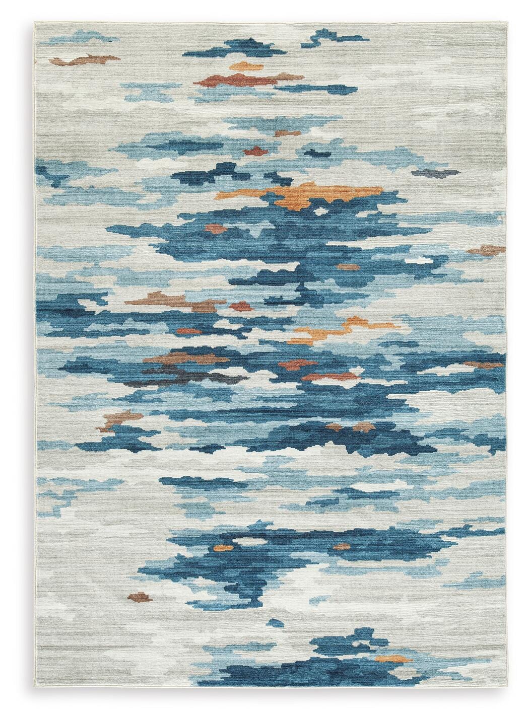 Vinlett 5' x 7' Washable Rug