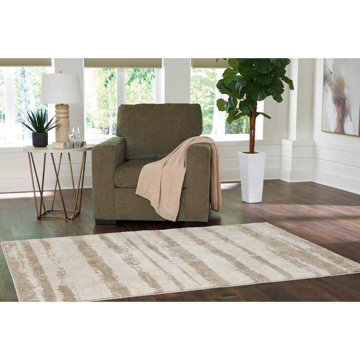 Jerrlow Washable Large Rug
