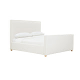 Bristol Park Ivory Contract-Grade Fabric Upholstered Bed - King