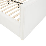 Bristol Park Ivory Contract-Grade Fabric Upholstered Bed - King