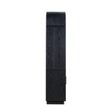 Marlow 77" Wood Entertainment Center - Black