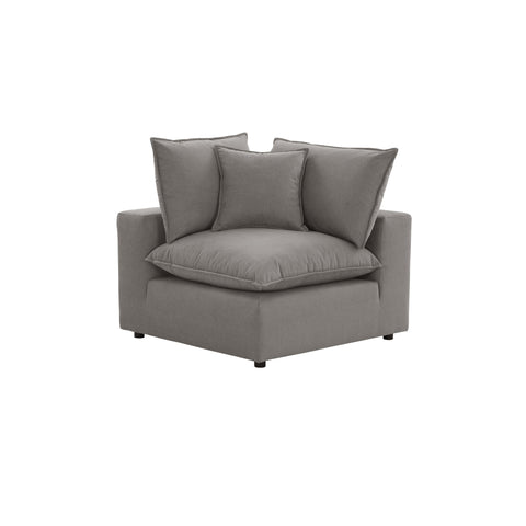 Cali Performance Fabric Modular Corner Chair - Slate