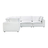 Cali 5-Piece Performance Fabric Modular L-Sectional - Pearl
